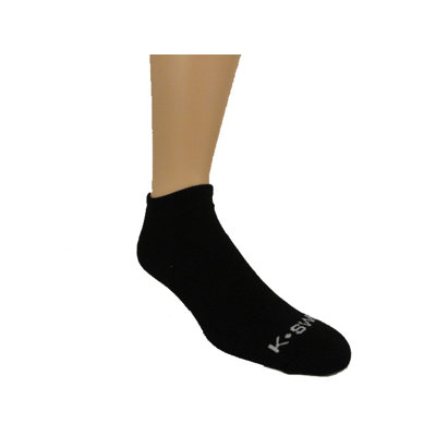 K Swiss Unisex Basic Everyday No-Show Socks 6-Pack