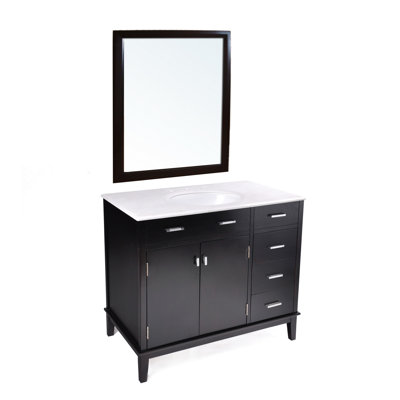 Simpli Home 36" Urban Loft Bathroom Vanity