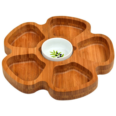 Picnic At Ascot Petal Serving Dish