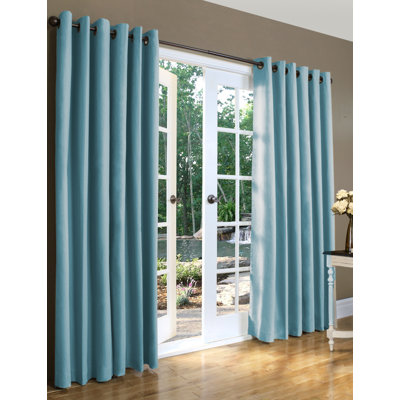 Thermalogic Weathermate Solid Insulated Color Grommet Top Curtain
