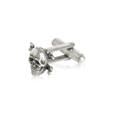 Cuff-Daddy Skull and Crossbone Cufflinks