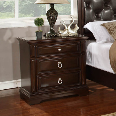 Click To Image : Caprivi 3 Drawer Nightstand by Williams Import Co. Now