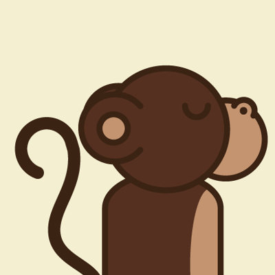 ModTots Animals Monkey Print
