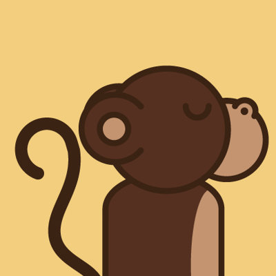 ModTots Animals Monkey Print