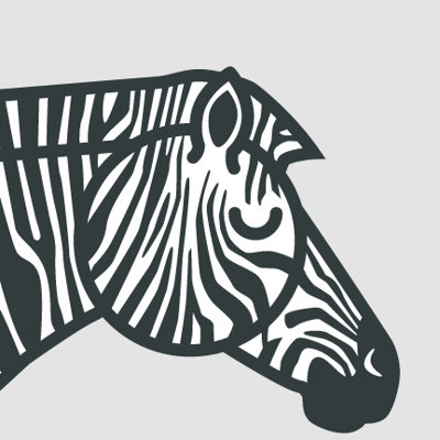 ModTots Animals Zebra Print