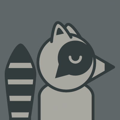 ModTots Animals Raccoon Print