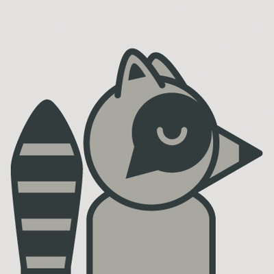ModTots Animals Raccoon Print