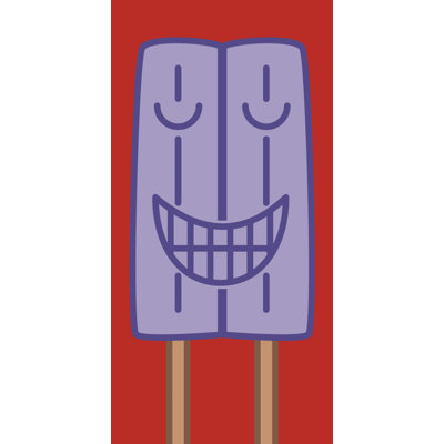 ModTots Sweets and Confections with Popsicles Painting
