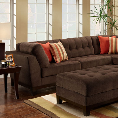 Newport Upholstery Capetown Chenille Sectional