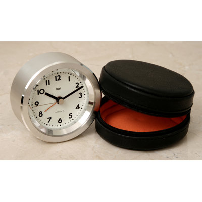Bai Design Landmark Astor Aluminium Travel Alarm Clock
