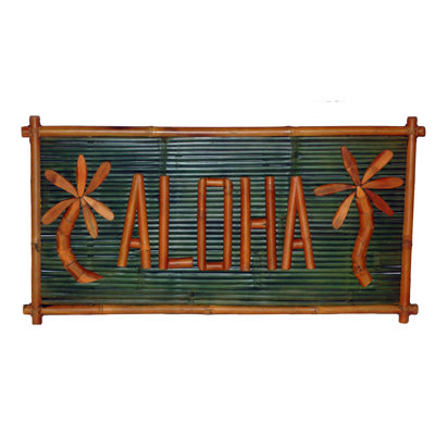 Bamboo54 Bamboo Aloha Garden Sign