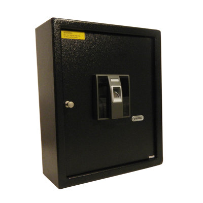 Viking Security Biometric Key Lock Wall Safe