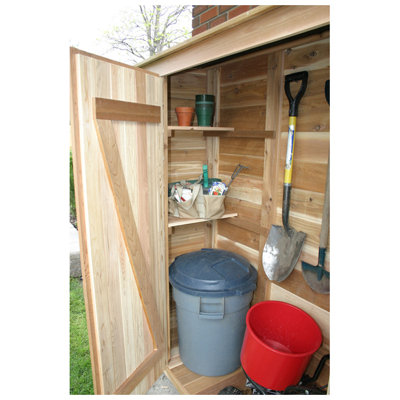 Wood Lean to Shed