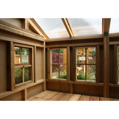 Outdoor Living Today Sunshed Wood Garden Shed