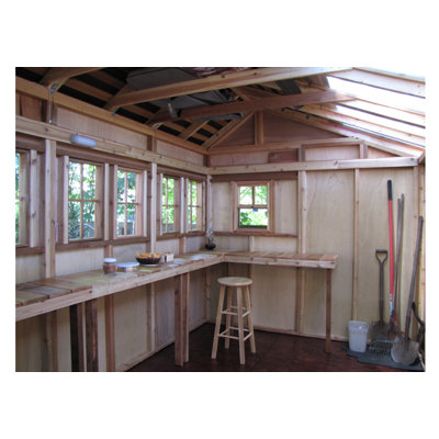 Outdoor Living Today Sunshed Wood Garden Shed