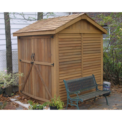 Wood Storage Sheds