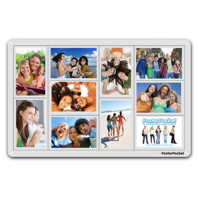 Poster Pocket 10 Opening Photo Collage Picture Frame