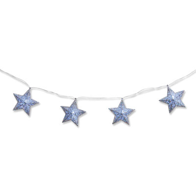 National Tree Co. Pre-Lit Star Garland