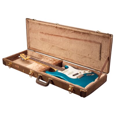 G&G   Forum Stratocaster case Fender vintage Eric Guitar guitar alligator case. Johnson