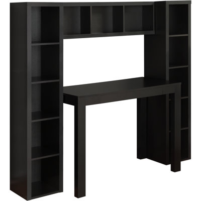 Altra Furniture Parsons Storage Towers and Bridge with Desk Bundle