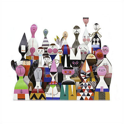 Vitra Vitra Design Museum  - Wooden Dolls no. 9 by Alexander Girard
