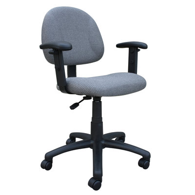 Boss Office Products Adjustable Deluxe Low-Back Office Chair