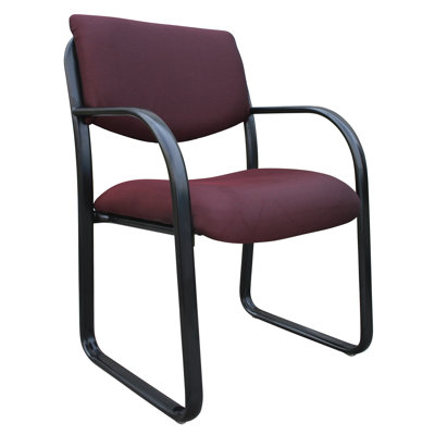 Boss Office Products Guest Chair with Lumbar Support