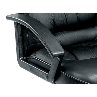 Boss Office Products Ergonomic Leather Guest Chair