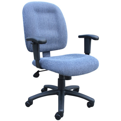 Boss Office Products Mid-Back Ergonomic Task Chair with Tilt Tension Control