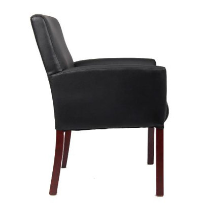 Boss Office Products Caressoft Guest Box Arm Chair