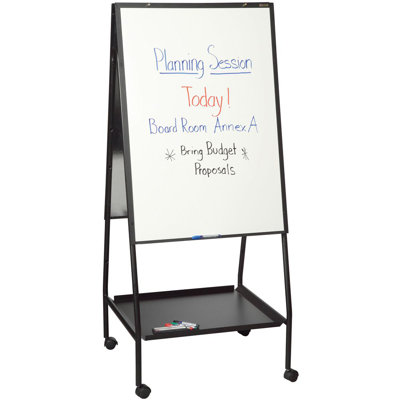 Best-Rite&reg; Double Sided Adjustable Mobile Easel, 'Wheasel'