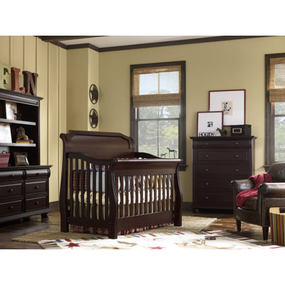 kathy ireland Baby Pennsylvania Convertible Sleigh Crib
