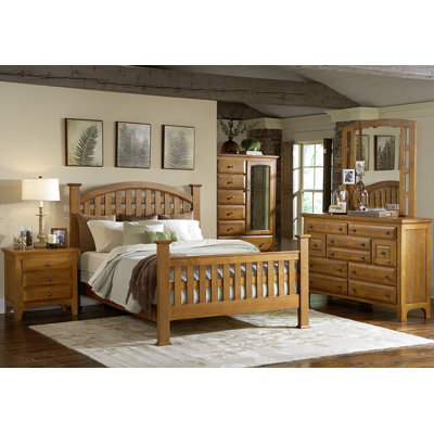 Retreat California King Slat Bedroom Collection by Mastercraft Collections -image