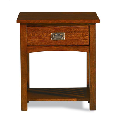 Prairie Mission 1 Drawer Nightstand by Mastercraft Collections -image