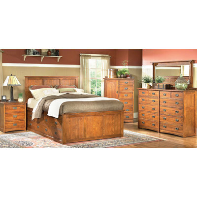 Prairie Mission Panel Bedroom Collection by Mastercraft Collections -image