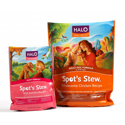 Halo Pets Wild Salmon Dry Dog Food