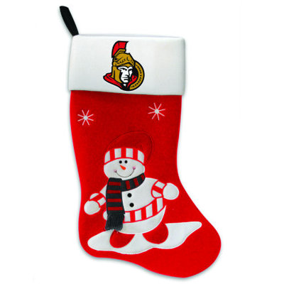 SC Sports NHL Snowman Felt Stocking