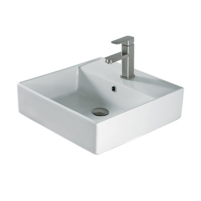 Madeli Arezzo 20" Wall Mounted Bathroom Vanity Set in Walnut