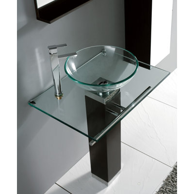 Madeli Rimini 29" Bathroom Vanity Set in Walnut