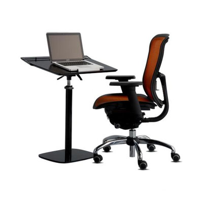 Cotytech 24" W Fully Adjustable Ergonomic Laptop Computer Desk