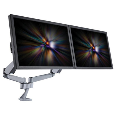 Cotytech Dual Desk Mount Spring Arm Quick Release