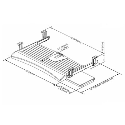 Cotytech Keyboard Tray Regular
