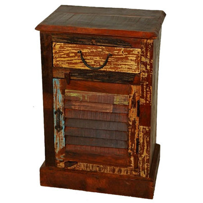Beech 1 Drawer Nightstand by MOTI Furniture -image