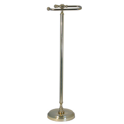 Allied Brass Universal Standing Toilet Tissue Holder