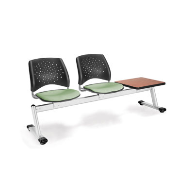 OFM Stars and Moon Three Chair Beam Seating with Table
