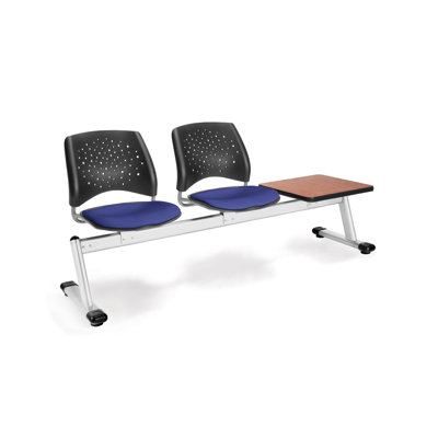 OFM Stars and Moon Three Chair Beam Seating with Table