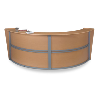 OFM Reception Furniture Double Unit Curved Station