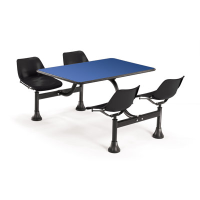 OFM Group/Cluster Table and Chairs 65" x 48" Picnic Table