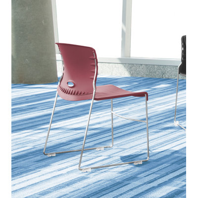 OFM Anti-Microbial/Anti-Bacterial Vinyl Seat and Back Stack Chair