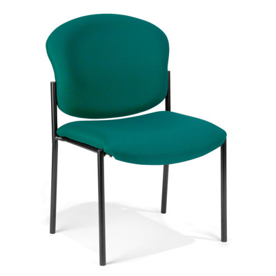 OFM Fabric Upholstered Armless Stacking Chair